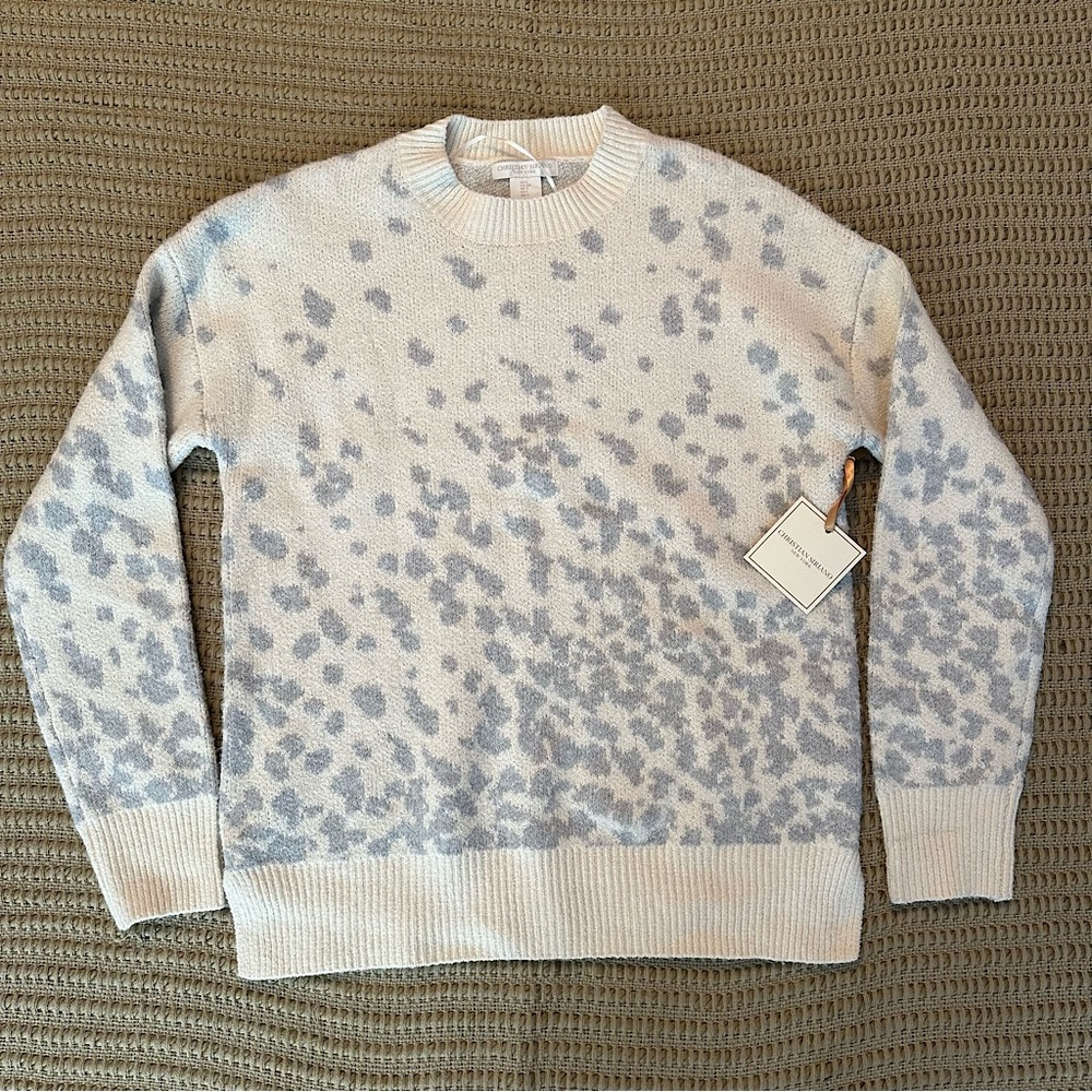 Christian Soriano New York animal print sweater